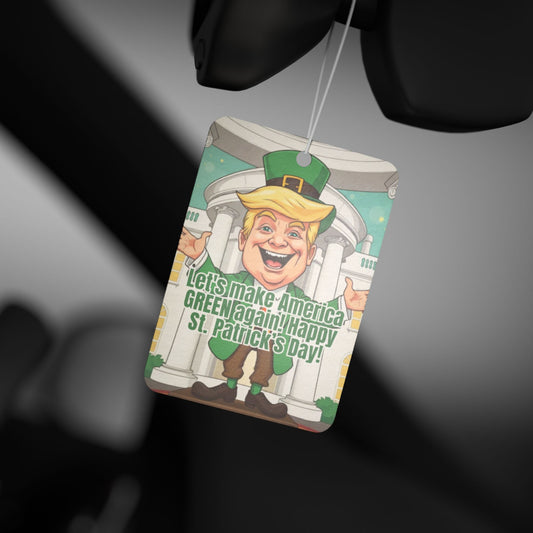 Trump Make America Green Again Car Air Freshener