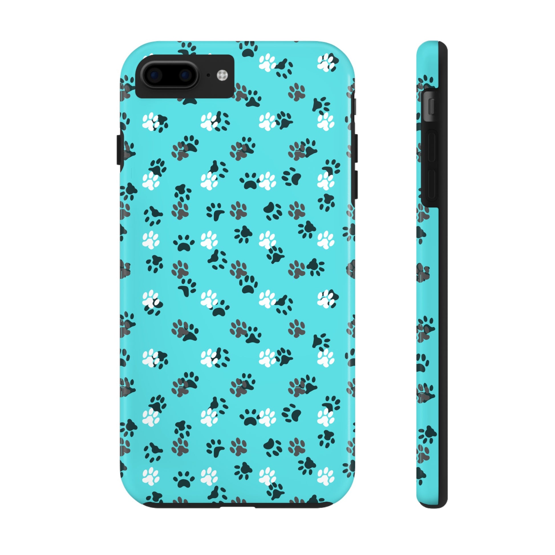 Teal Paws Tough Phone Cases - Phone Case - Epileptic Al’s Shop