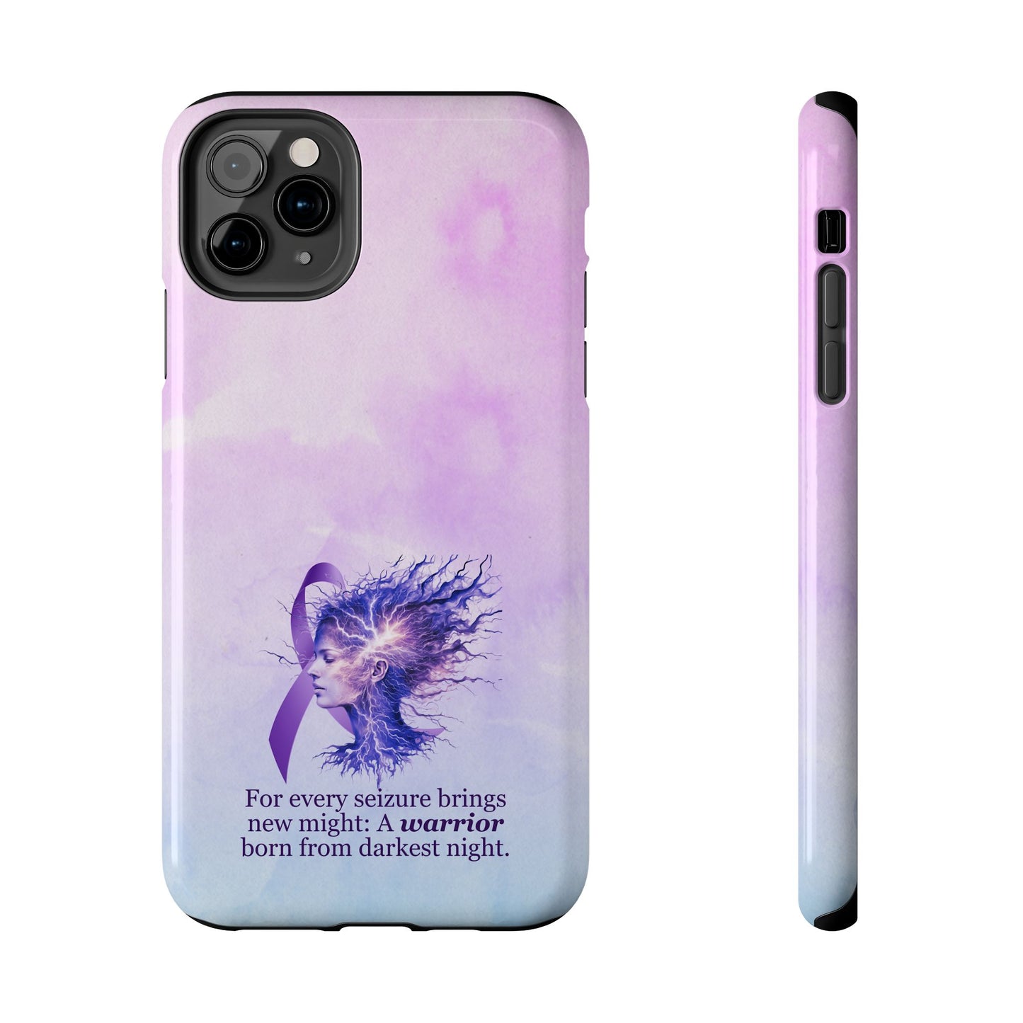 A Warrior is Born Tough Phone Cases