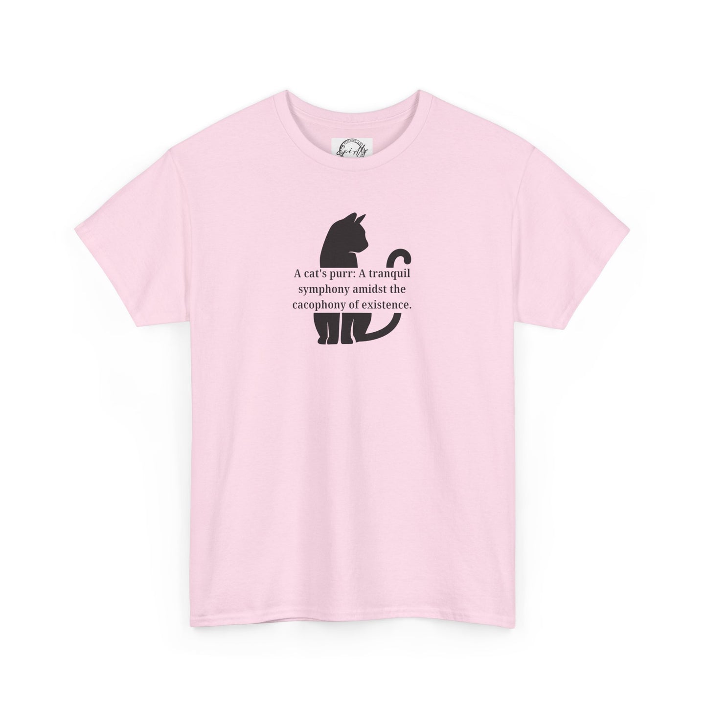 Purr Prose: Cacophony of Life Unisex Heavy Cotton Tee