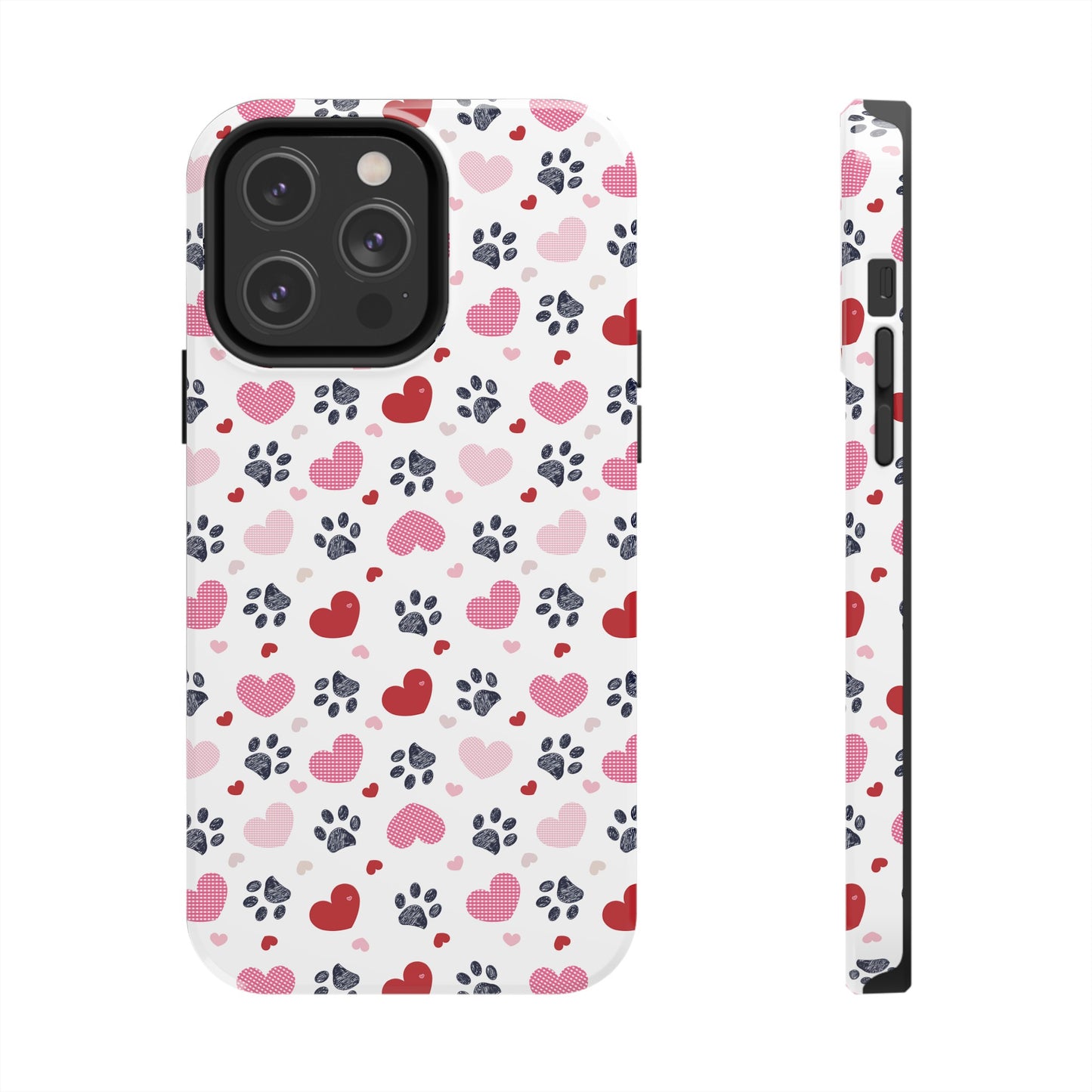 Paws & Hearts Phone Case - Phone Case - Epileptic Al’s Shop