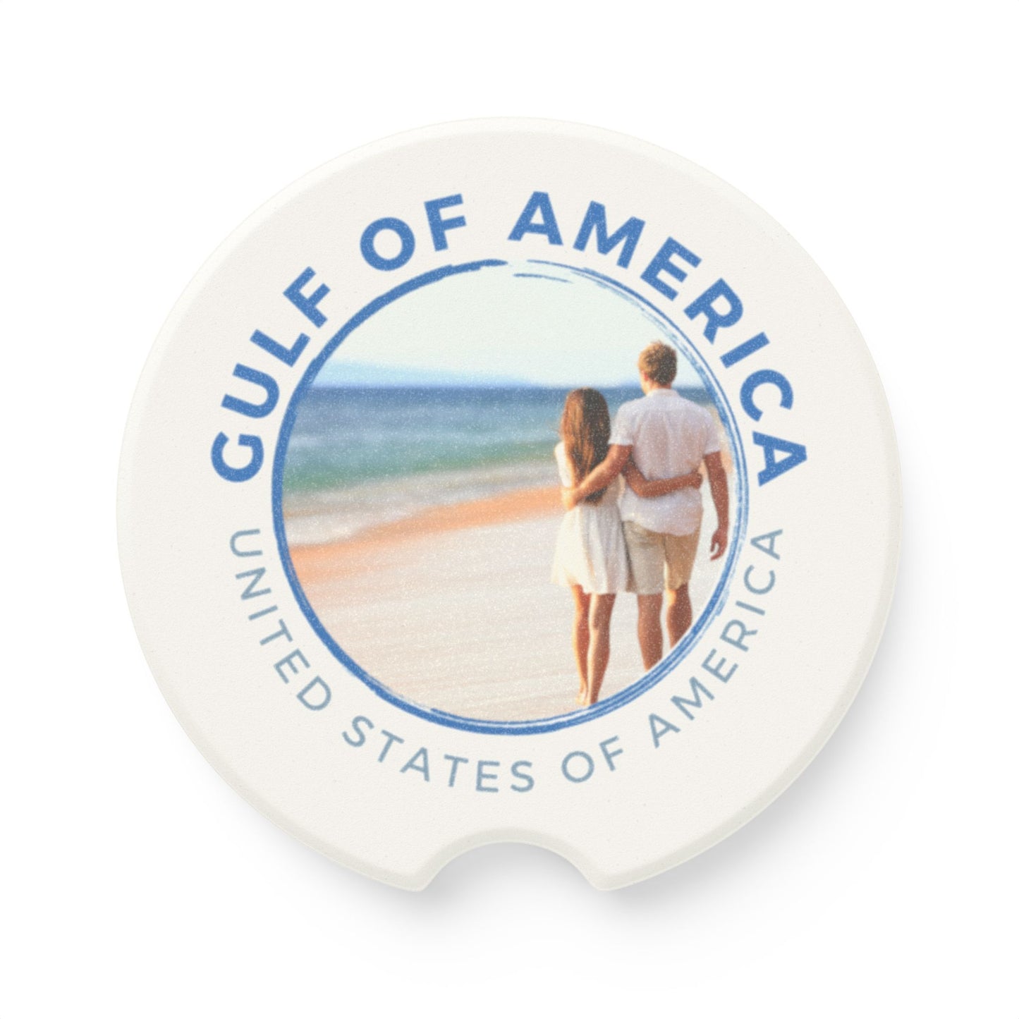 Gulf of America Soapstone Car Coaster