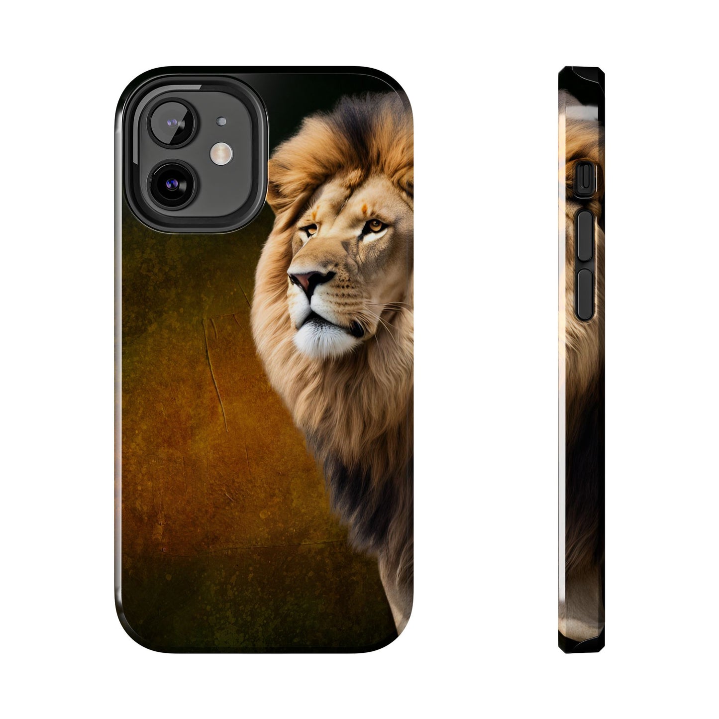 Majestic Lion Tough Phone Case - Durable Protection for Wildlife Lovers