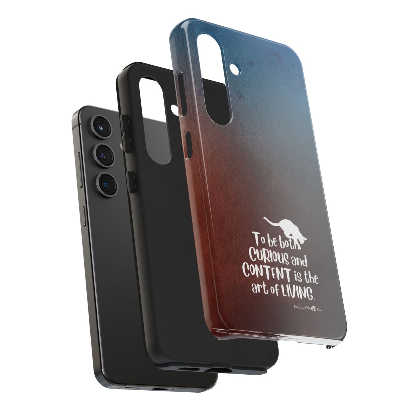 Curious & Content Tough Phone Cases