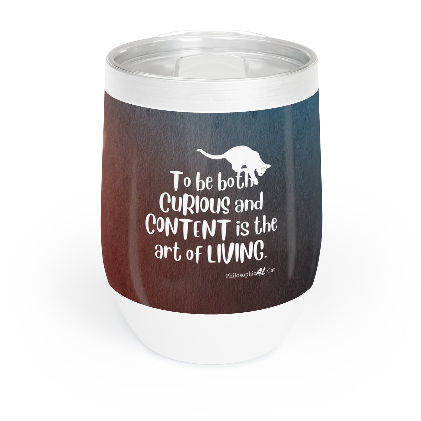 Curious & Content Chill Wine Tumbler