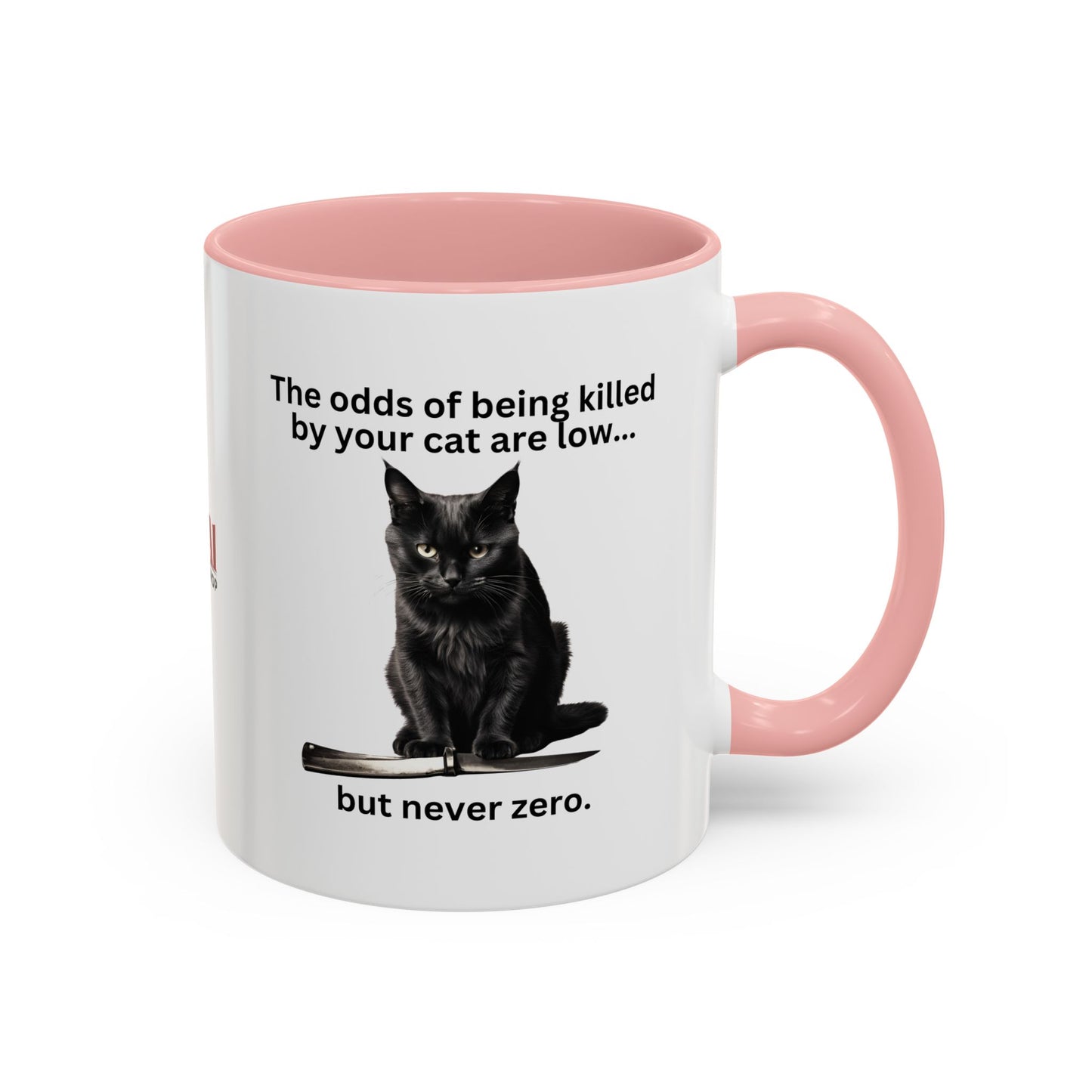 Killer Cat Odds Accent Coffee Mug (11, 15oz)