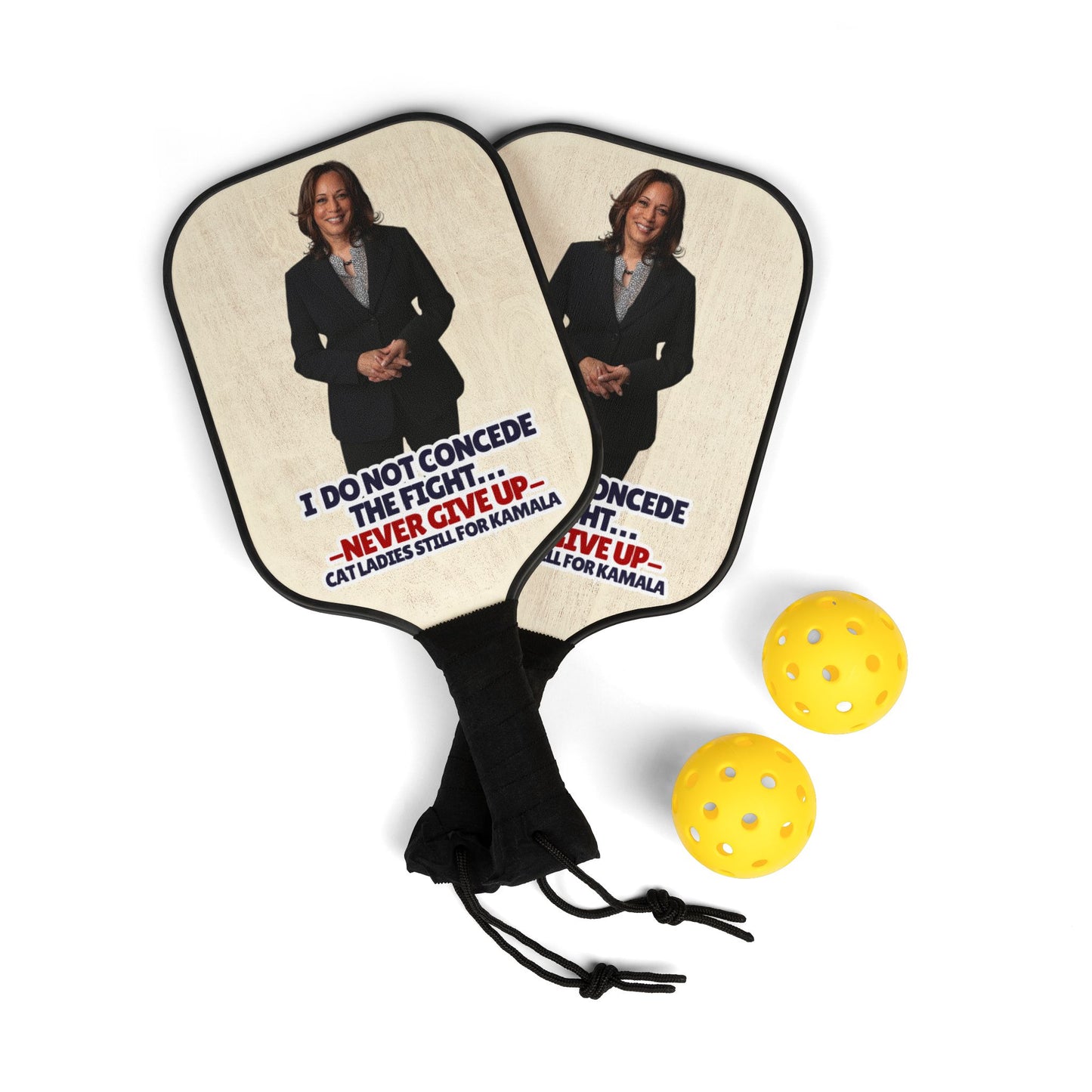 Kamala Never Give Up Pickleball Kit