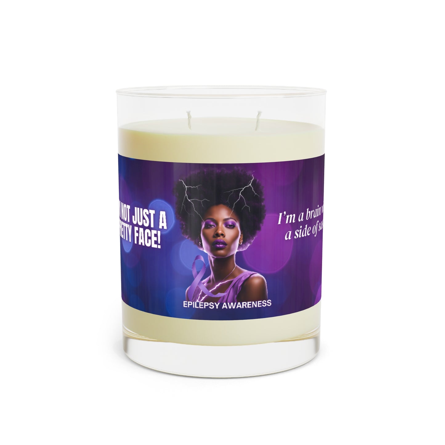 Sassy Brain Scented Candle - Full Glass, 11oz