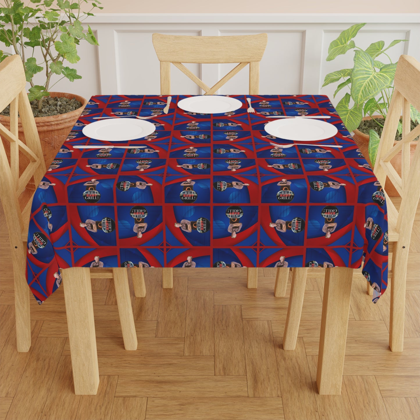 Trump Grill Baby Grill Tablecloth