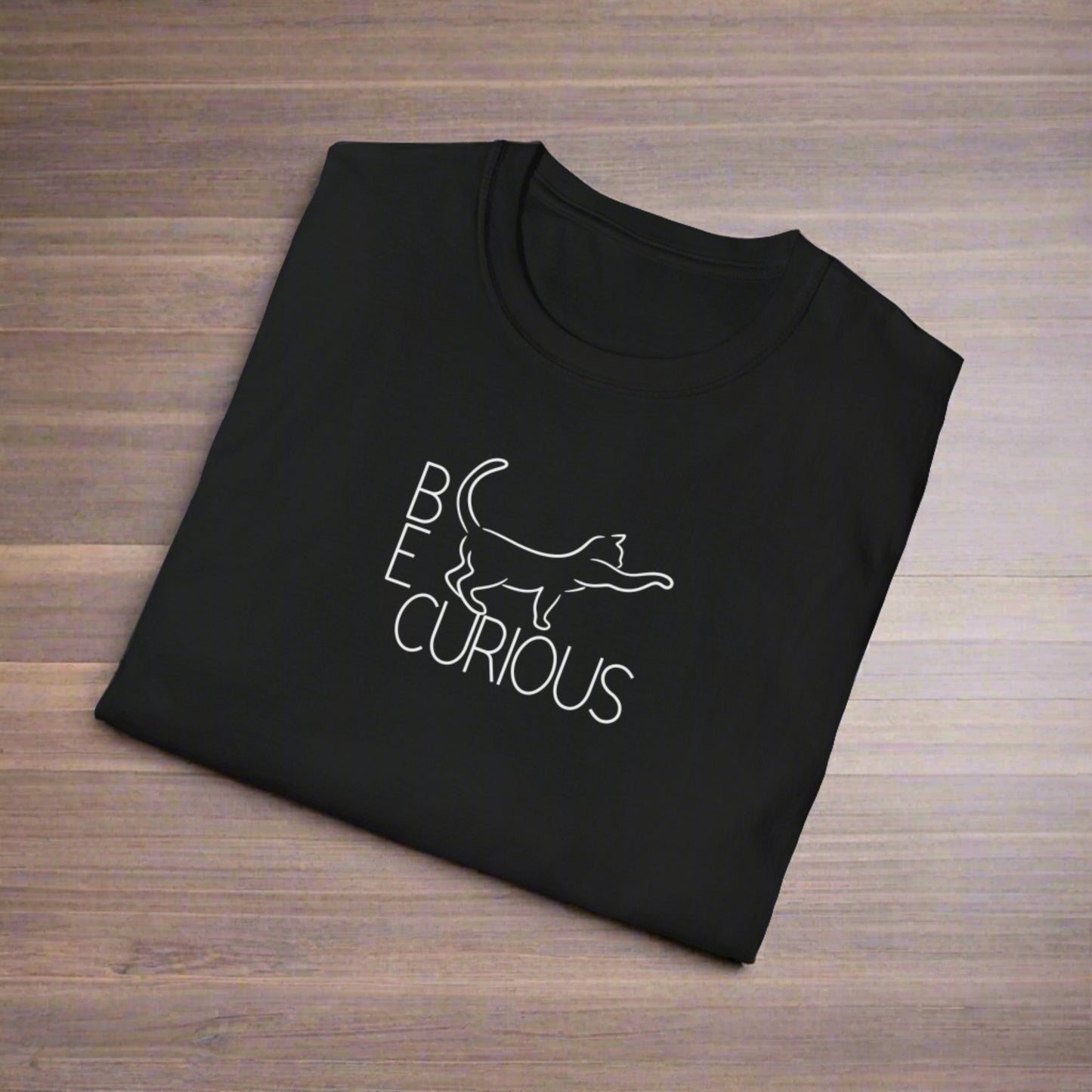 Be Curious Unisex Softstyle T - Shirt - T - Shirt - Epileptic Al’s Shop