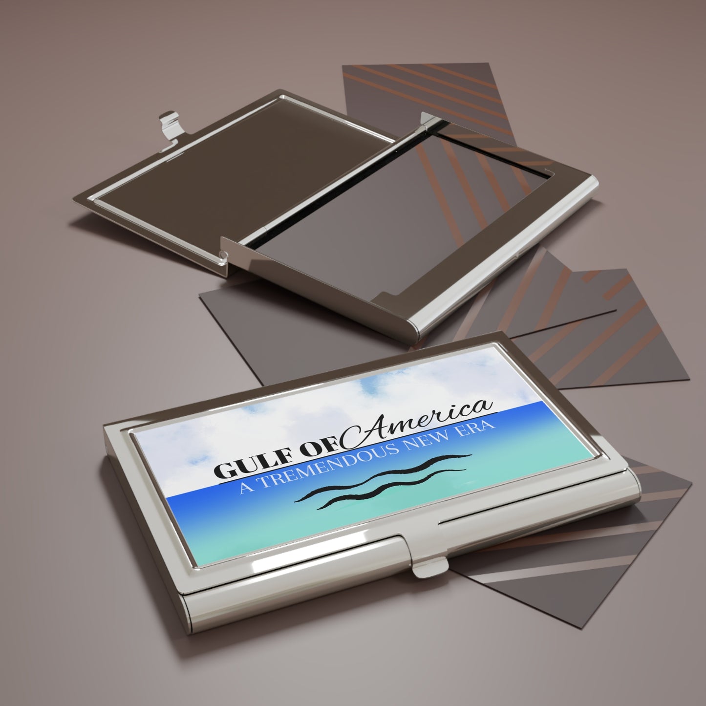 Gulf of America Business Card Holder