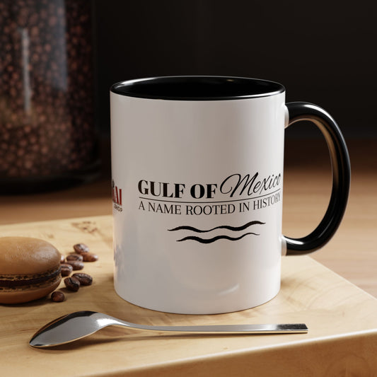 Gulf of Mexico Accent Coffee Mug - A Name Rooted in History