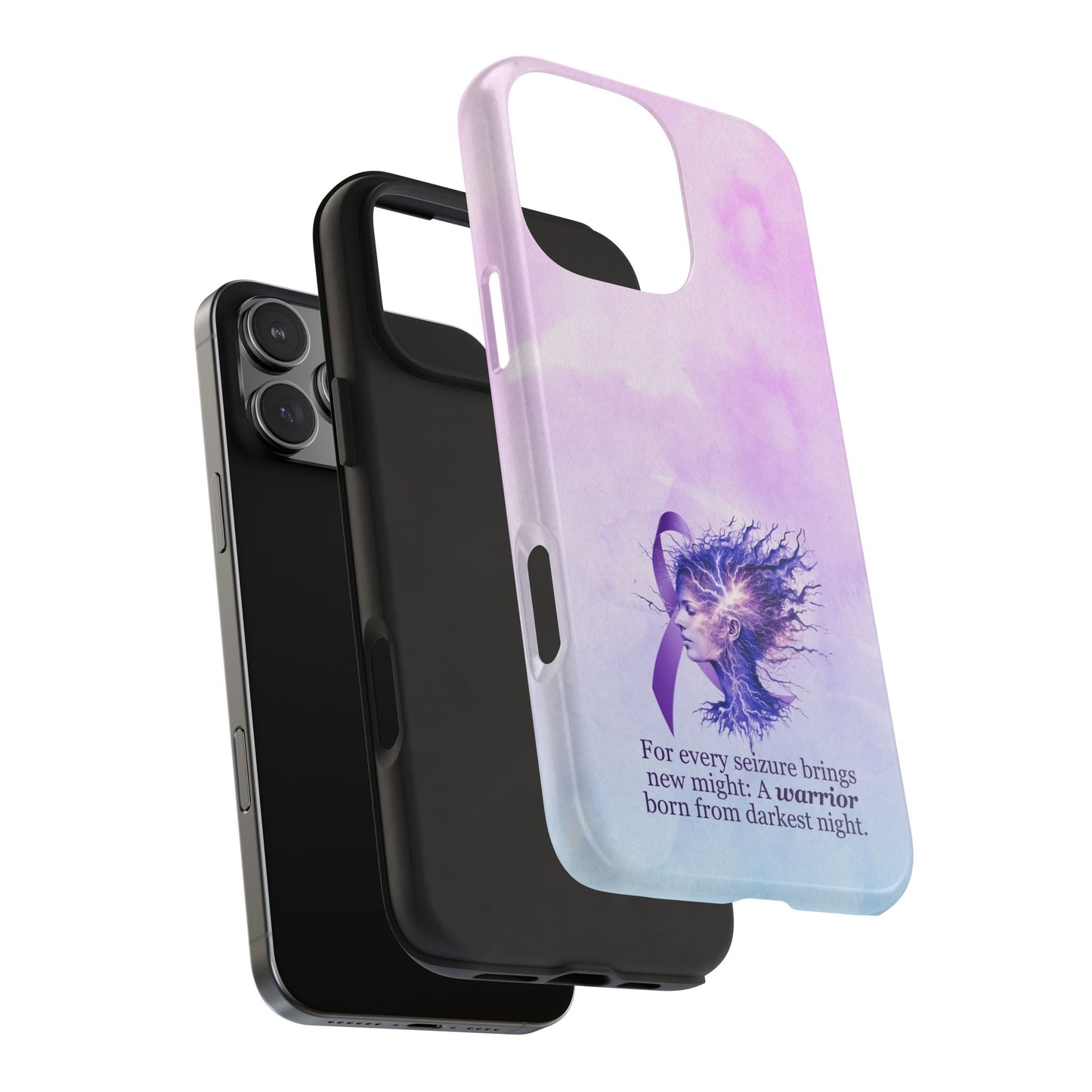 A Warrior is Born Tough Phone Cases