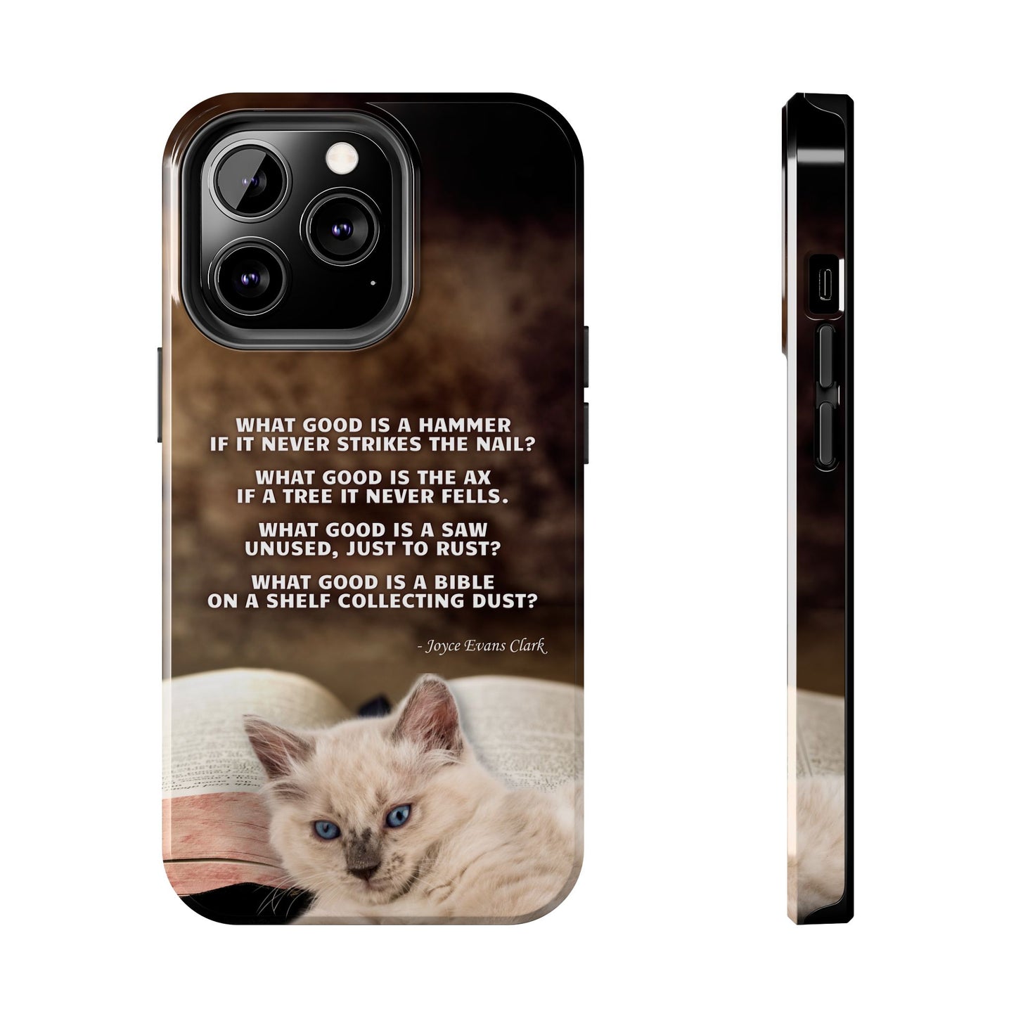 Dusty Bible Tough Phone Cases