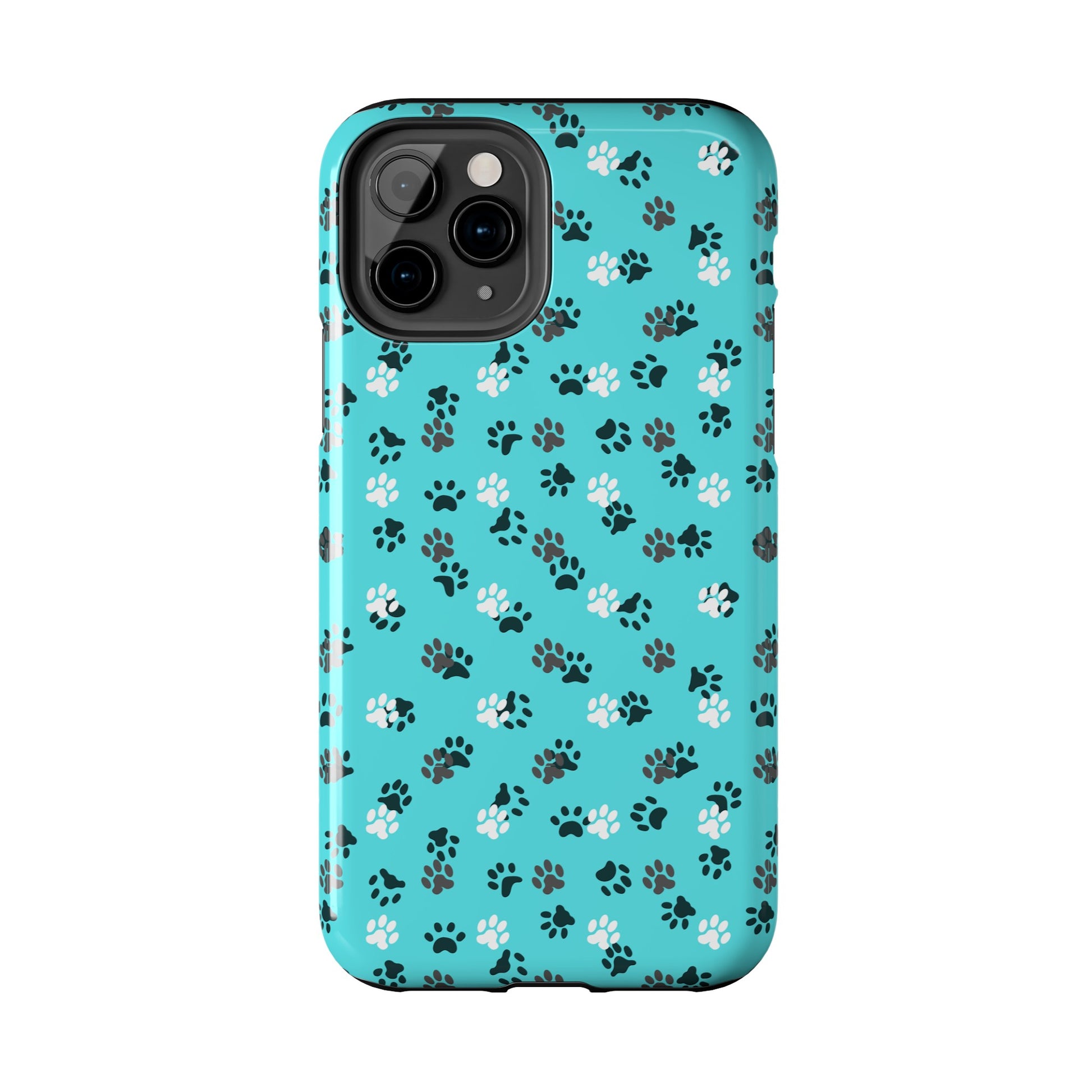 Teal Paws Tough Phone Cases - Phone Case - Epileptic Al’s Shop