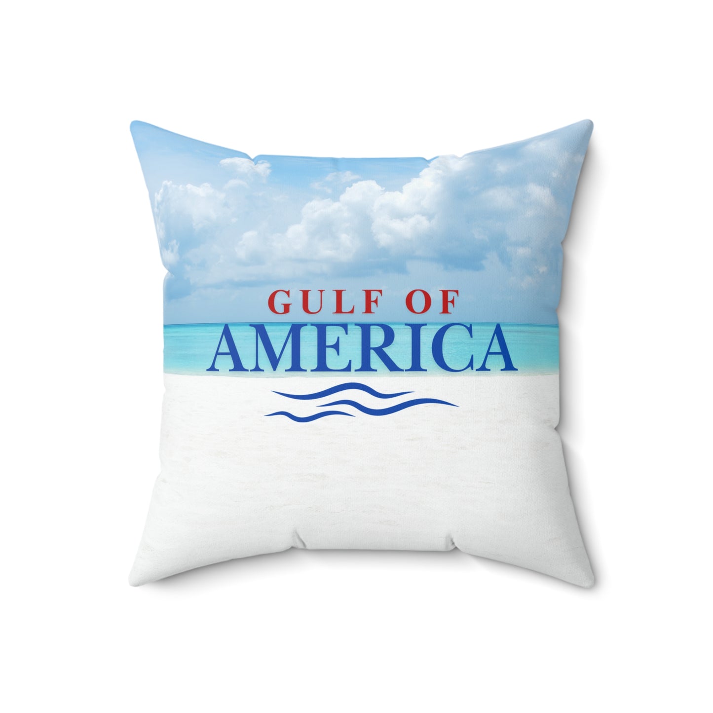 Gulf of America Decorative Pillow