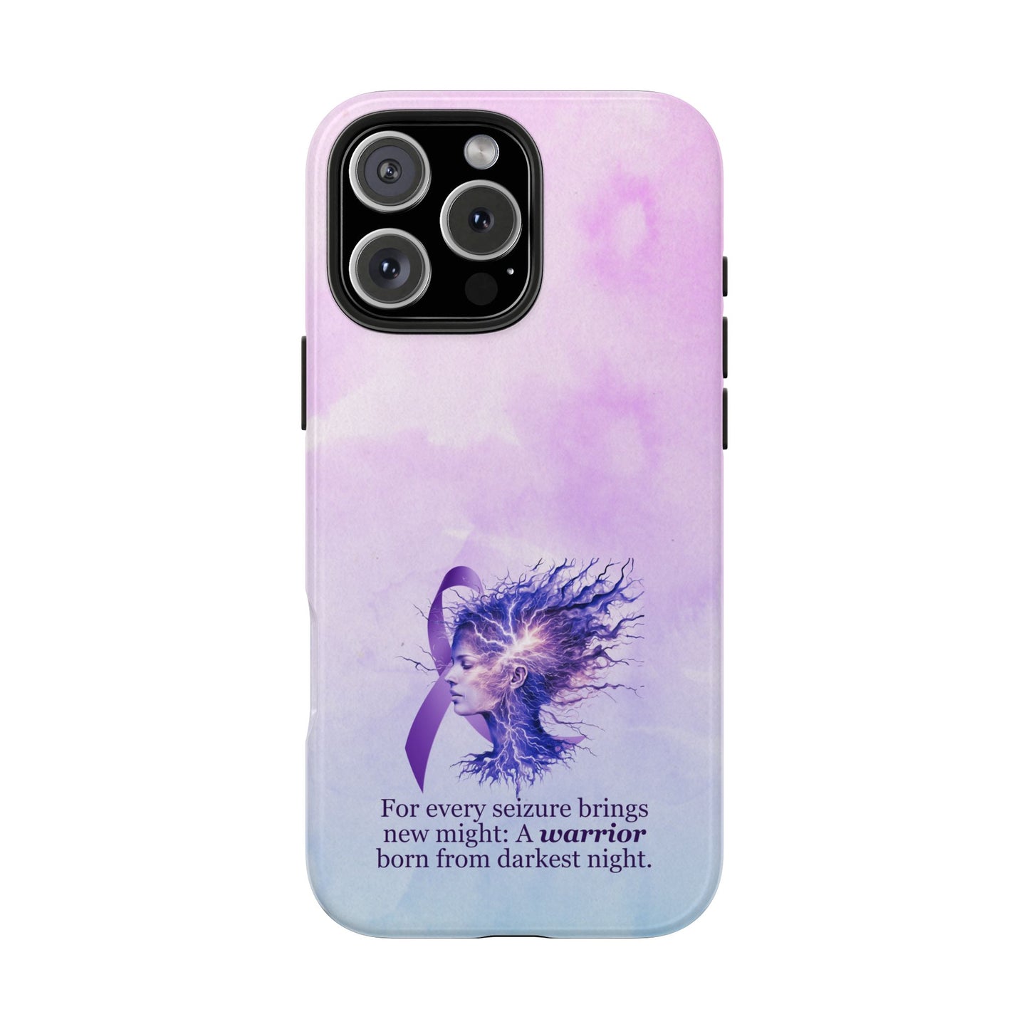 A Warrior is Born Tough Phone Cases