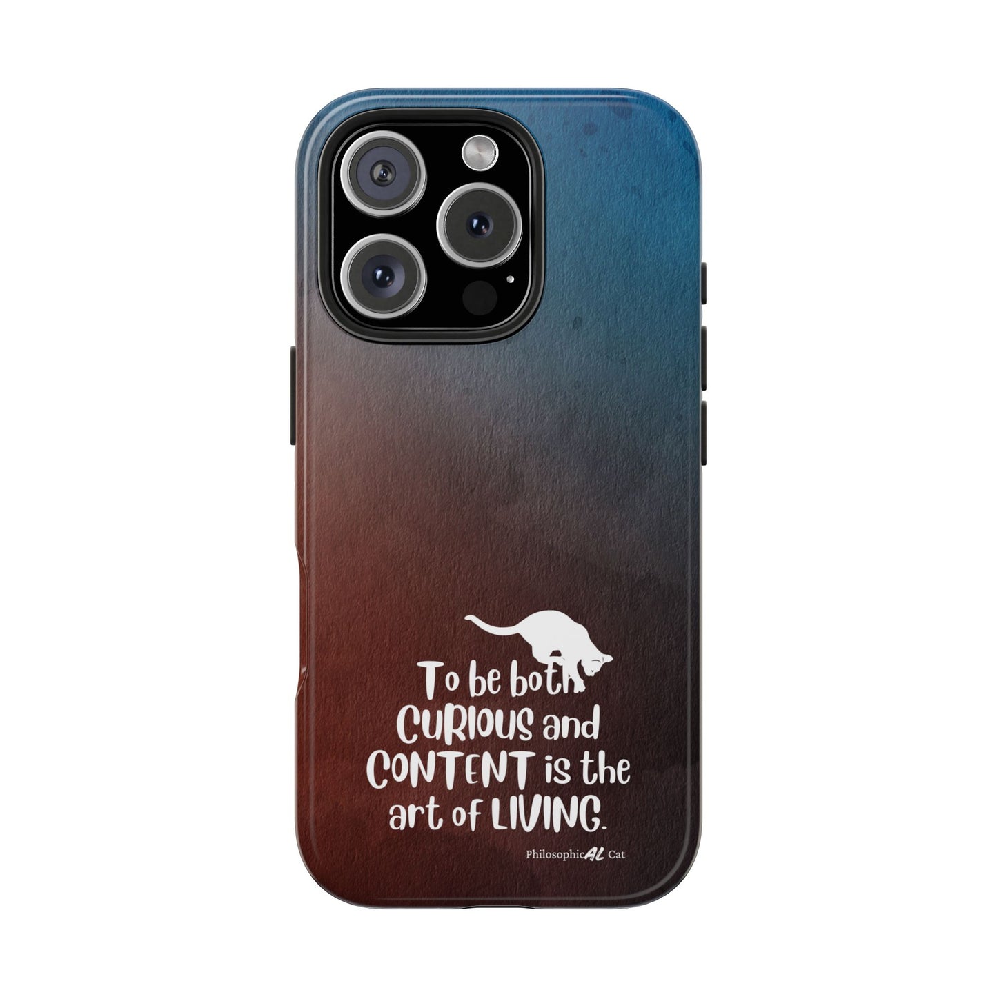 Curious & Content Tough Phone Cases