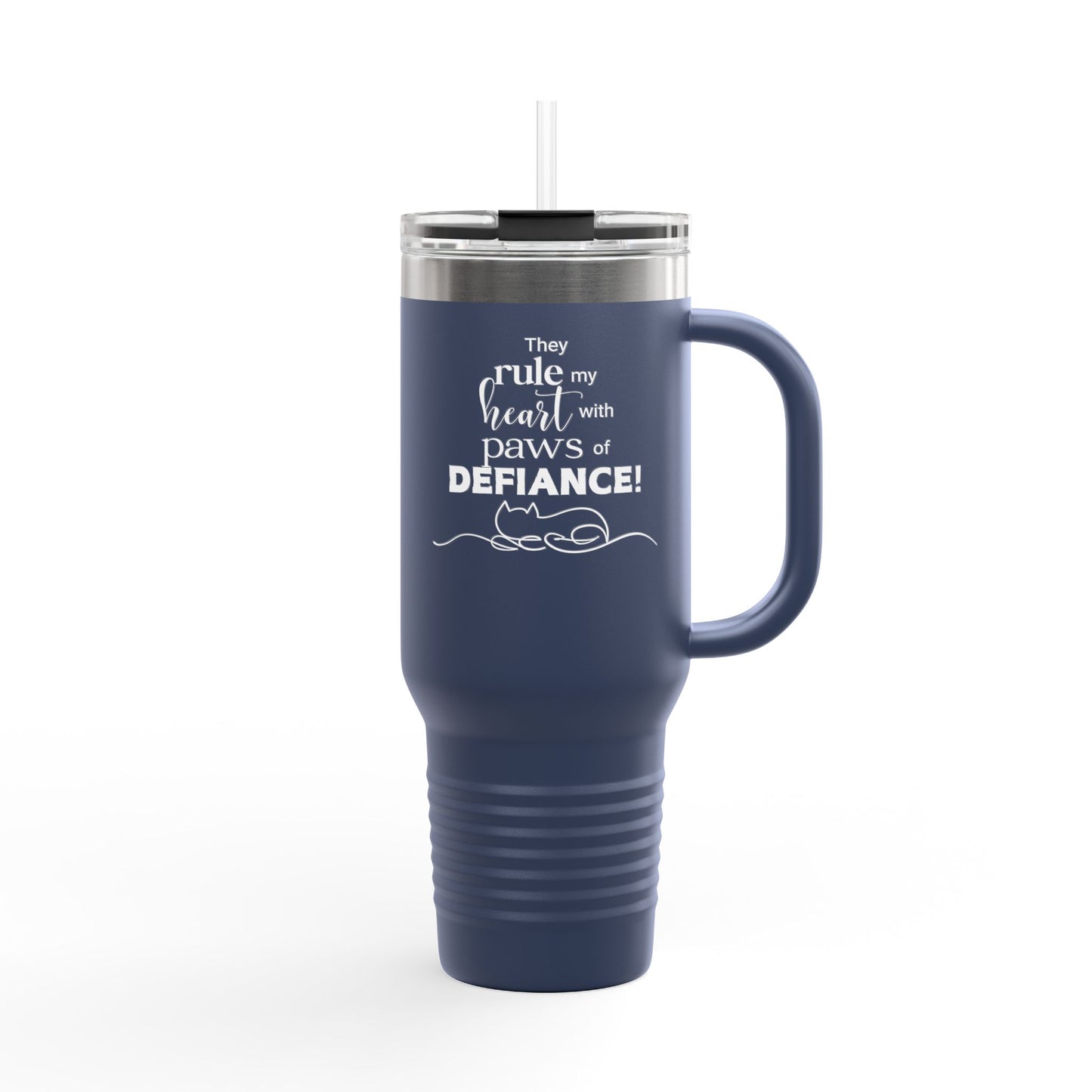 Paws of Defiance Insulated Travel Mug, 40oz