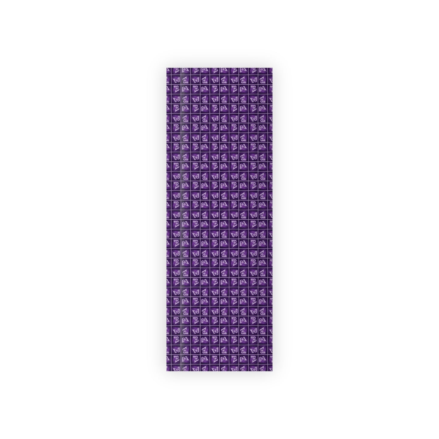 Elegant Purple Butterfly Gift Wrapping Paper Roll - Perfect for All Occasions