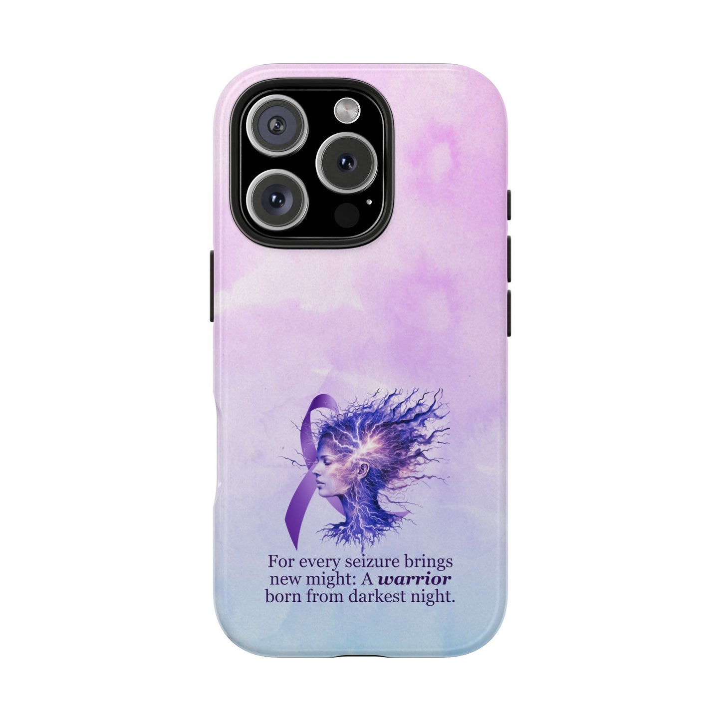 A Warrior is Born Tough Phone Cases