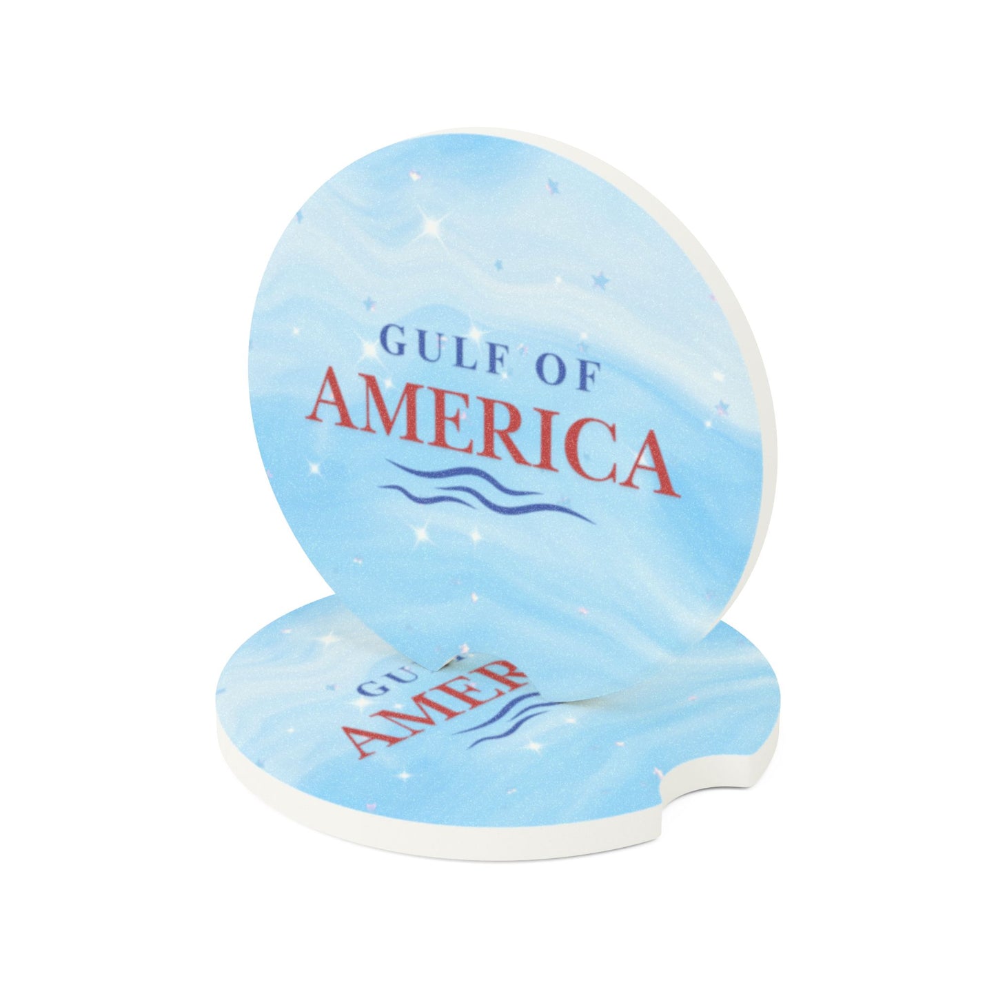 Gulf of America Soapstone Car Coaster