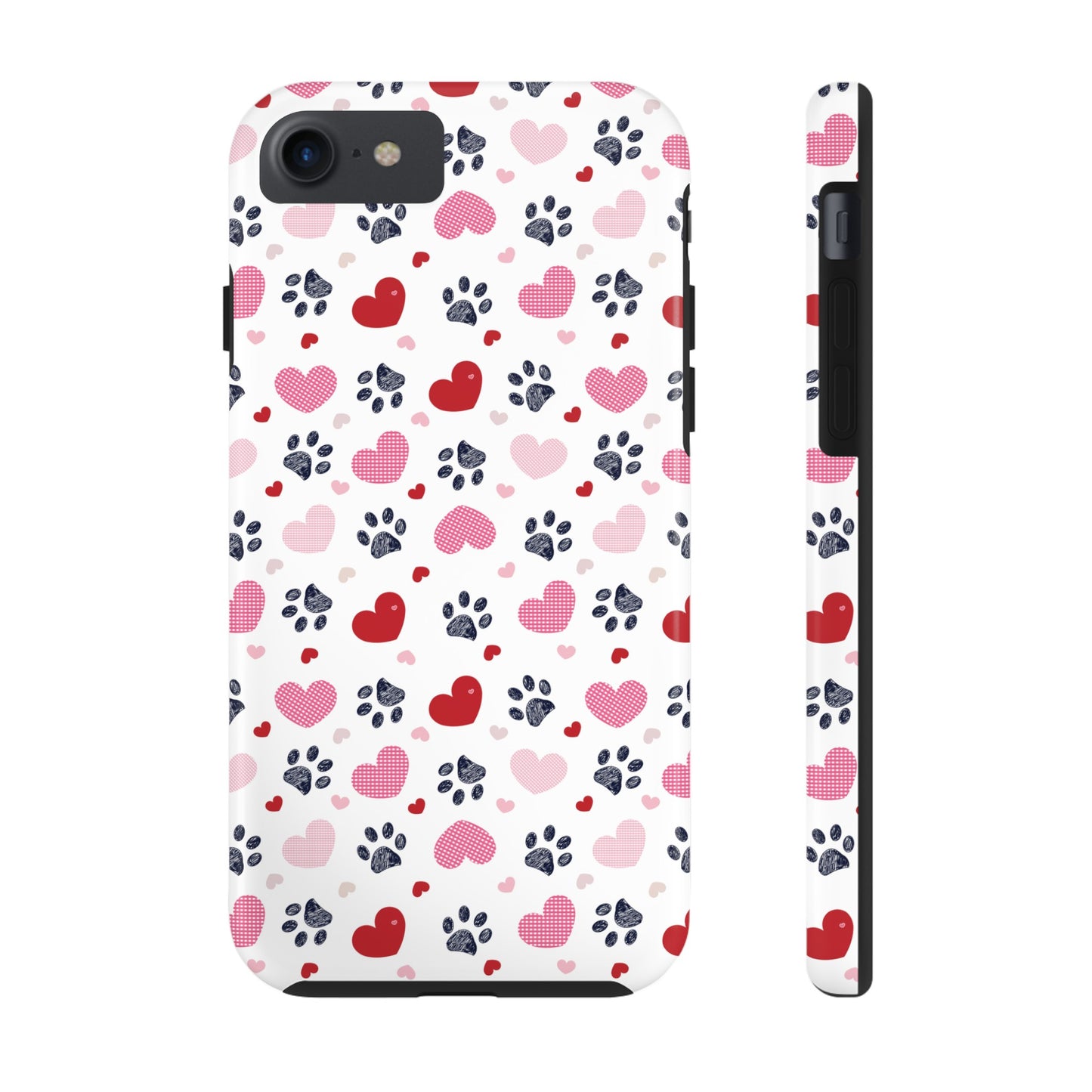 Paws & Hearts Phone Case - Phone Case - Epileptic Al’s Shop