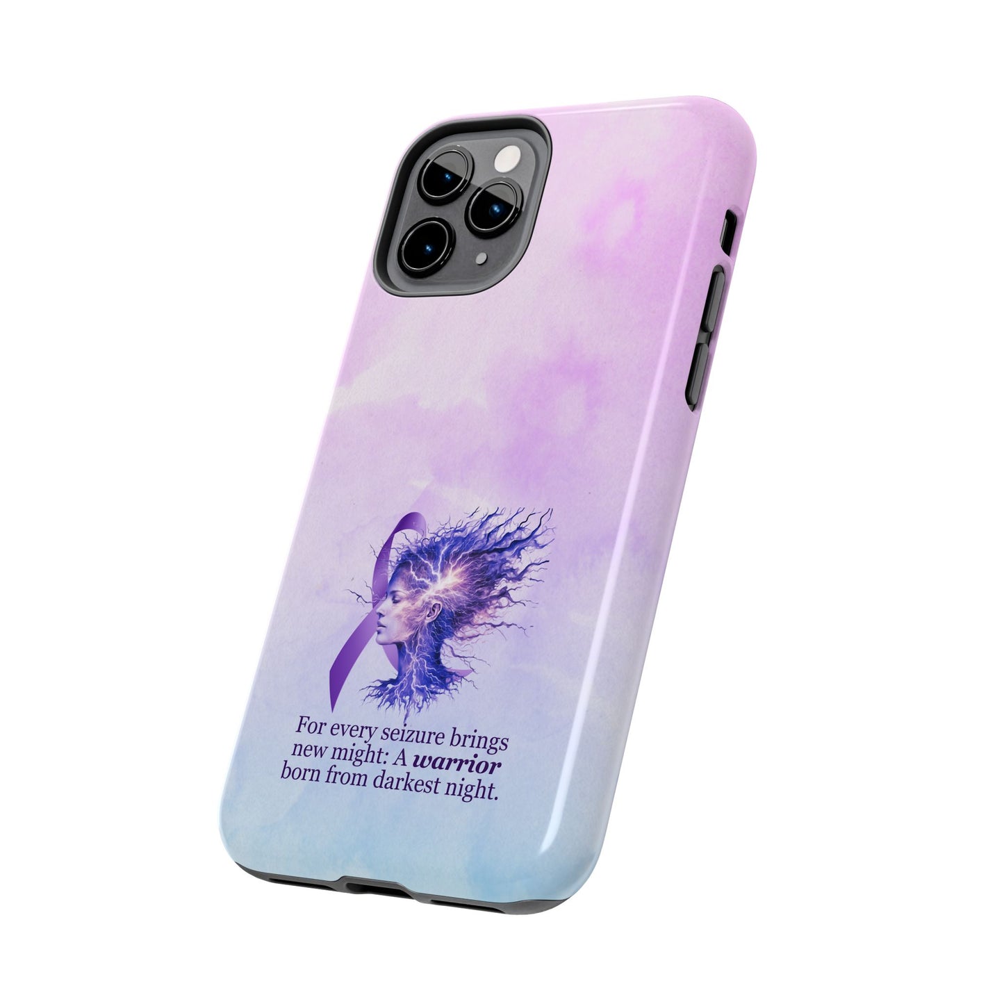 A Warrior is Born Tough Phone Cases