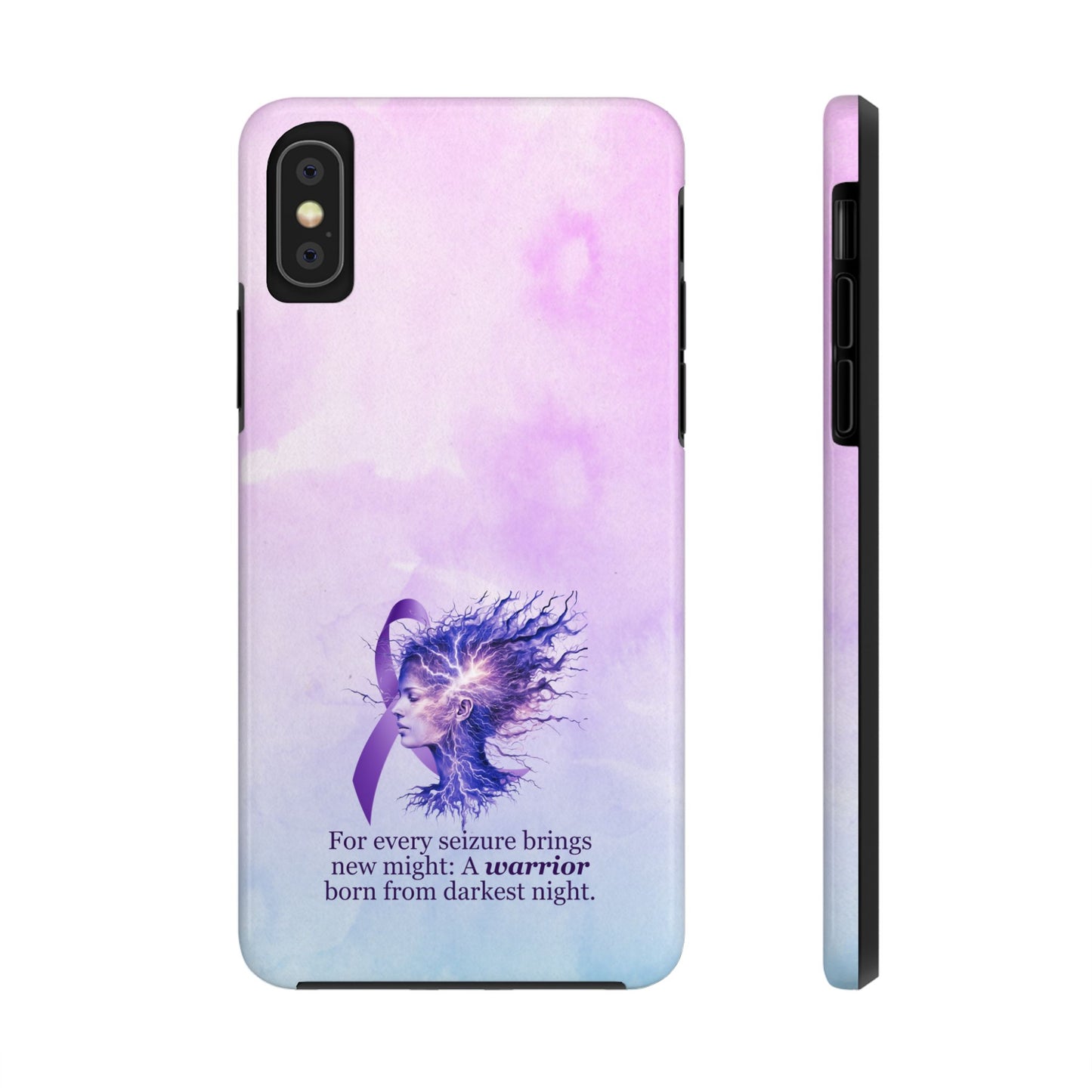 A Warrior is Born Tough Phone Cases