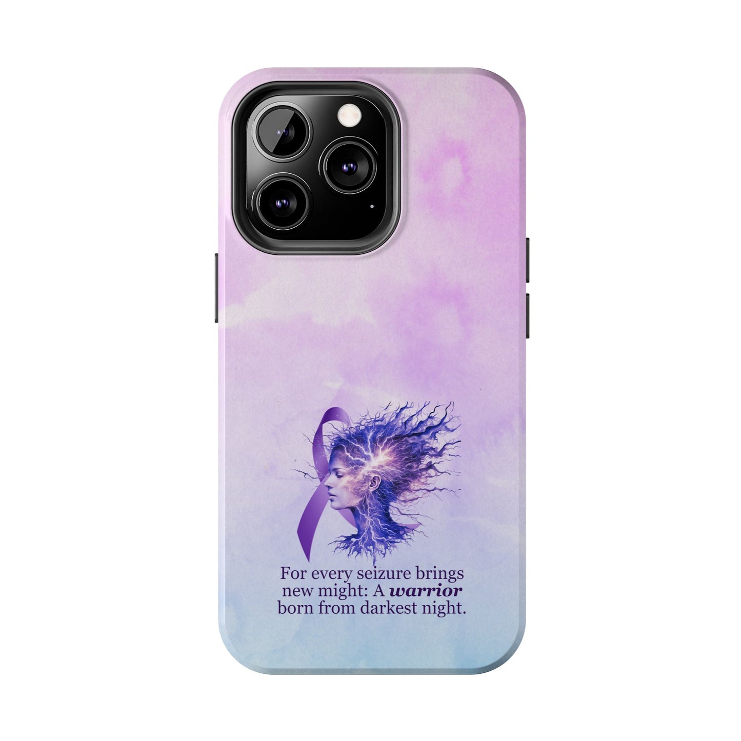 A Warrior is Born Tough Phone Cases