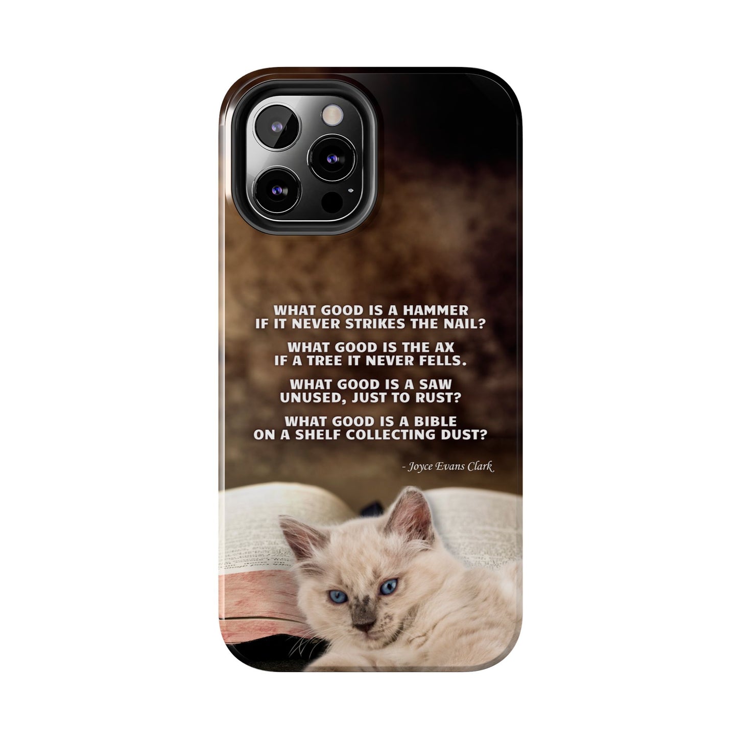 Dusty Bible Tough Phone Cases