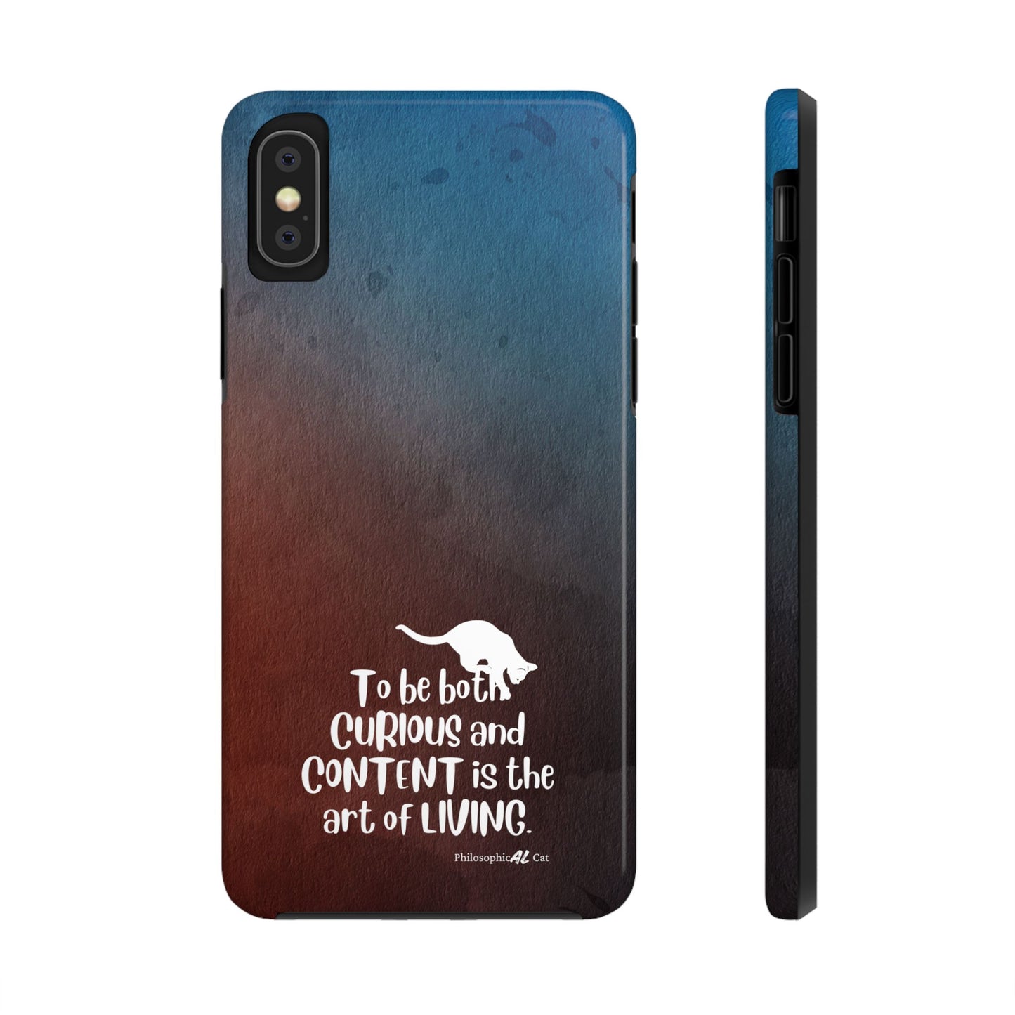 Curious & Content Tough Phone Cases