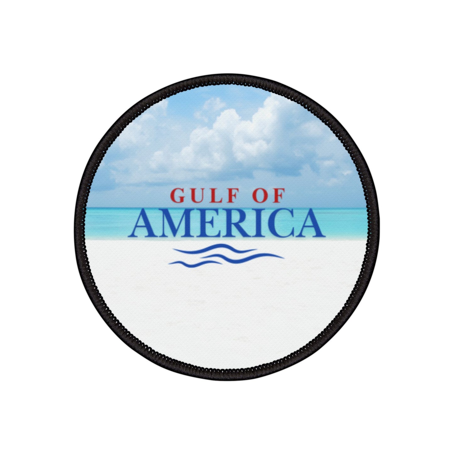 Gulf of America Iron-On Patch for Beach Lovers