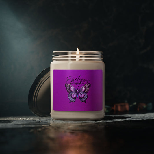 Epilepsy Awareness Scented Soy Candle, 9oz