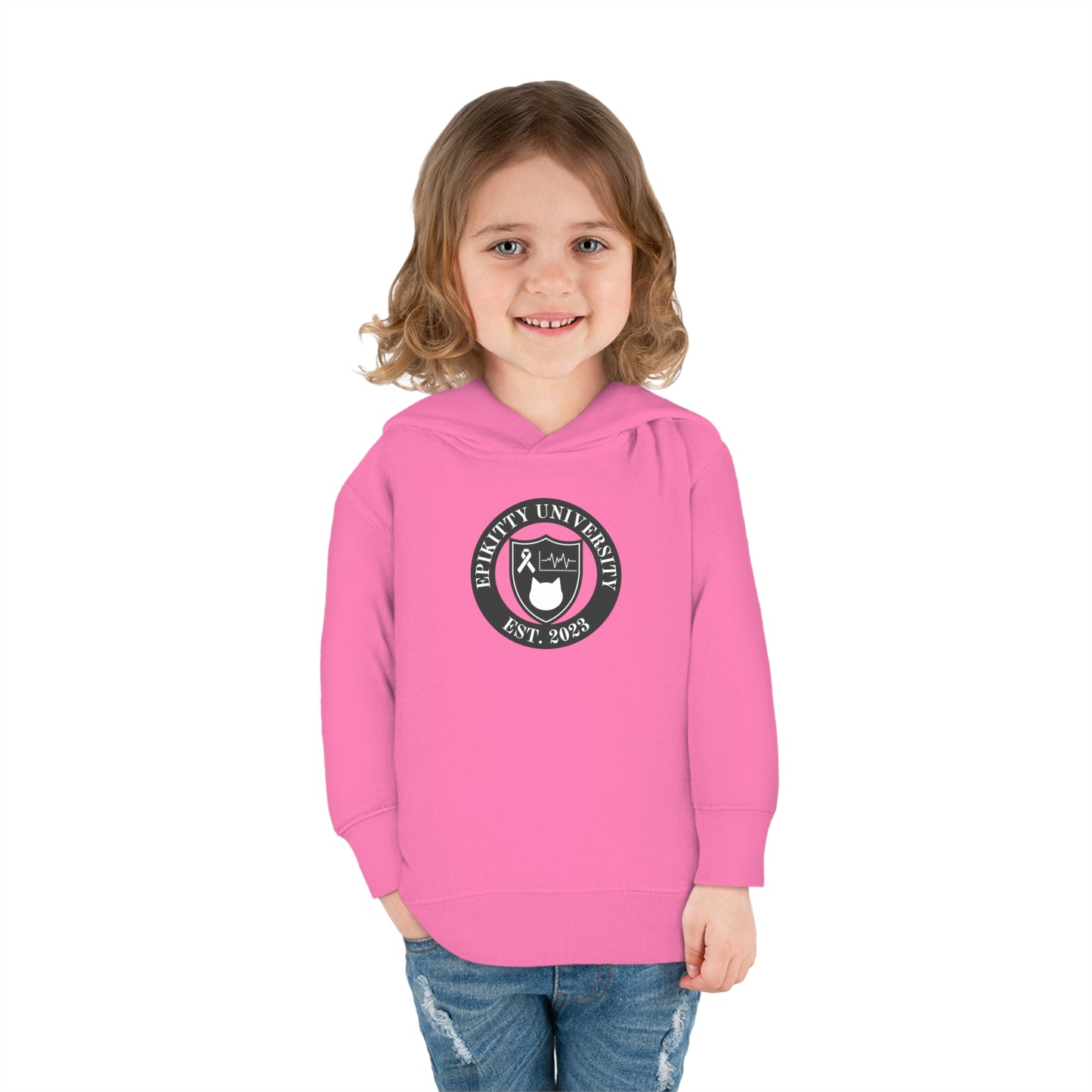 EpiKitty U Toddler Pullover Fleece Hoodie - Kids clothes - Epileptic Al’s Shop