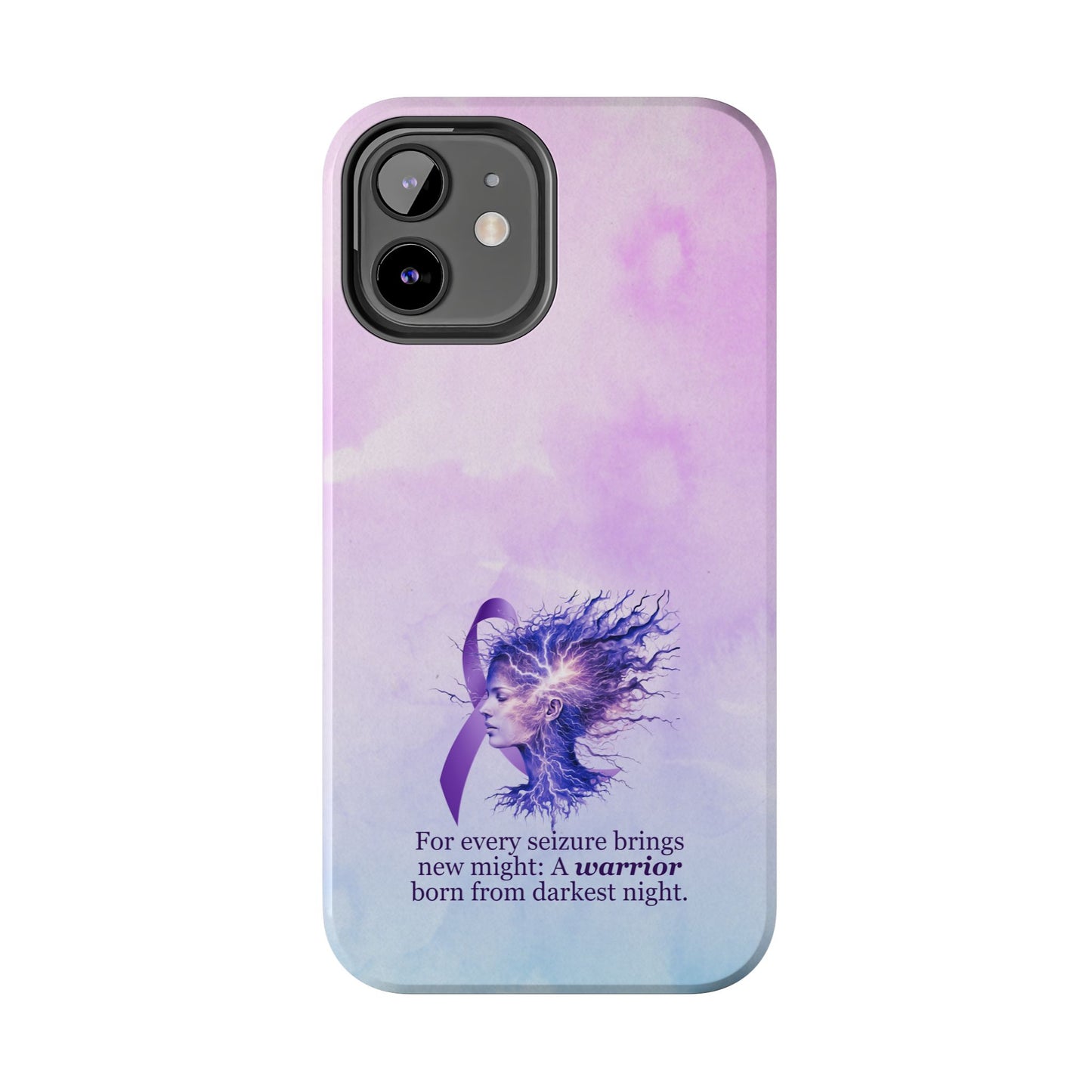 A Warrior is Born Tough Phone Cases