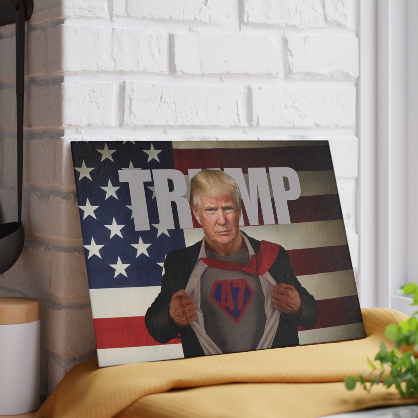 Trump 47 Glass Cutting Board