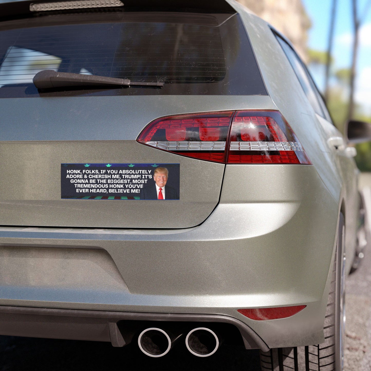 Honk if You Love Trump Car Magnets