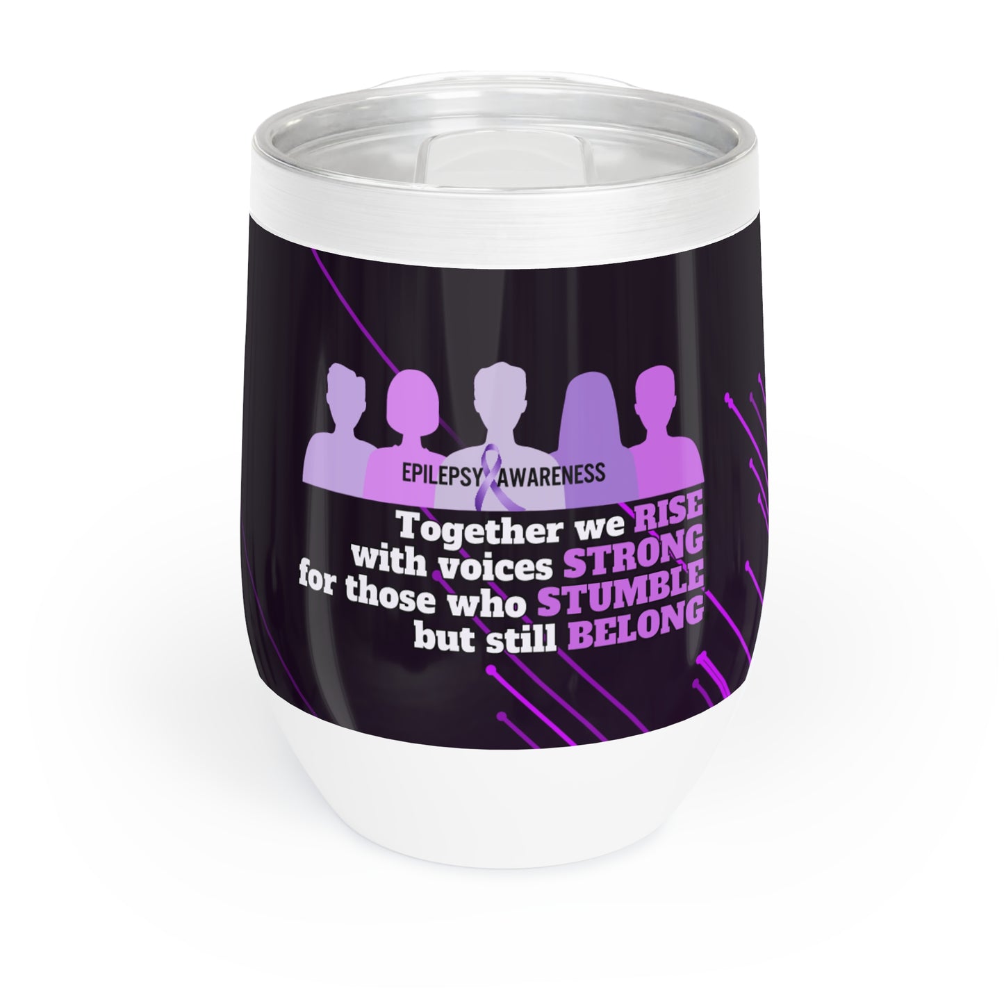 Together We Rise Chill Wine Tumbler