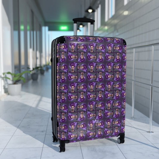 Purple Maze Epilepsy Awareness Suitcase