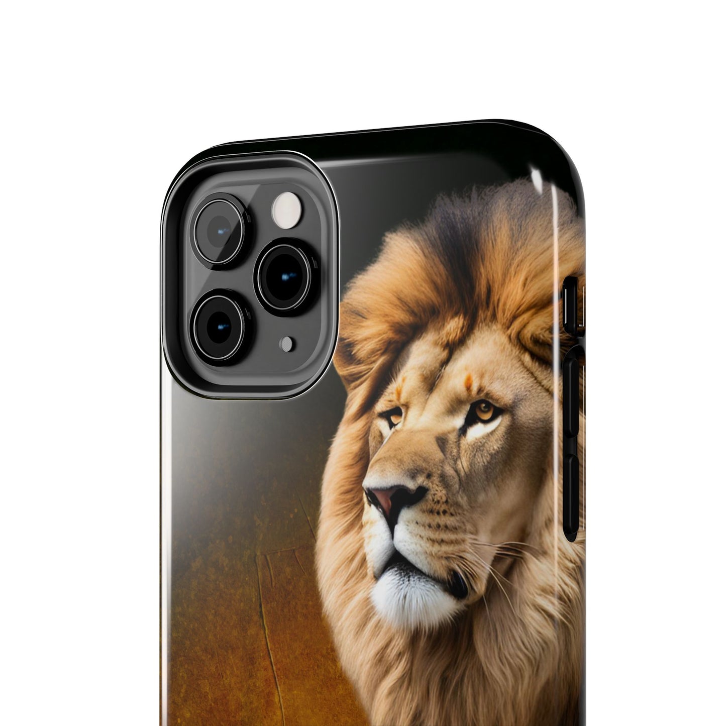 Majestic Lion Tough Phone Case - Durable Protection for Wildlife Lovers