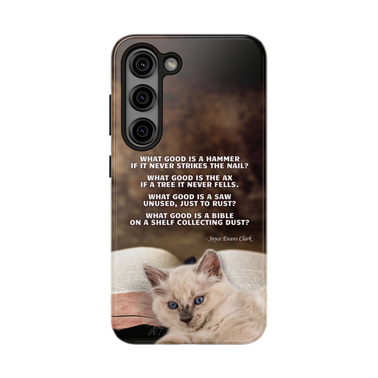 Dusty Bible Tough Phone Cases