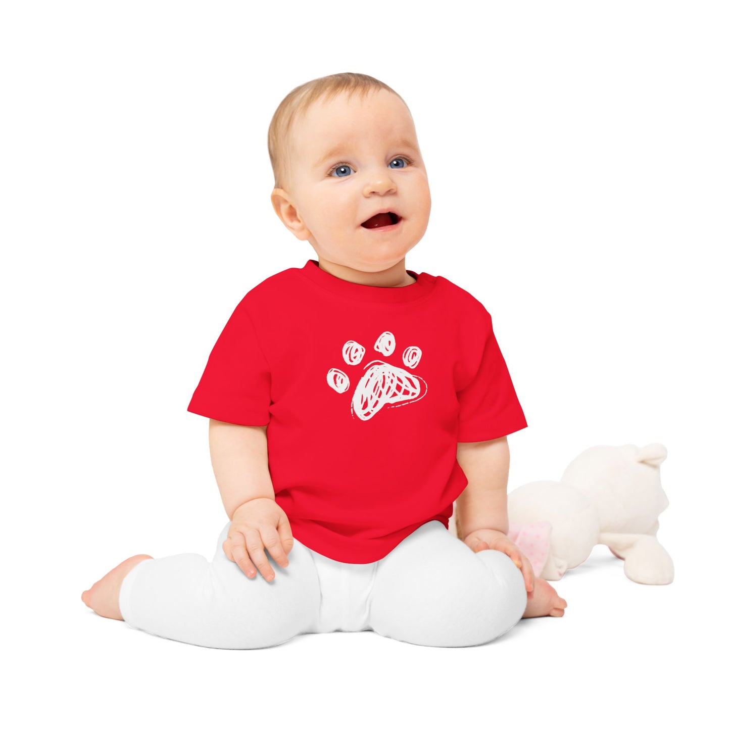 Scribble Paw Baby T - Shirt - Kids clothes - Epileptic Al’s Shop