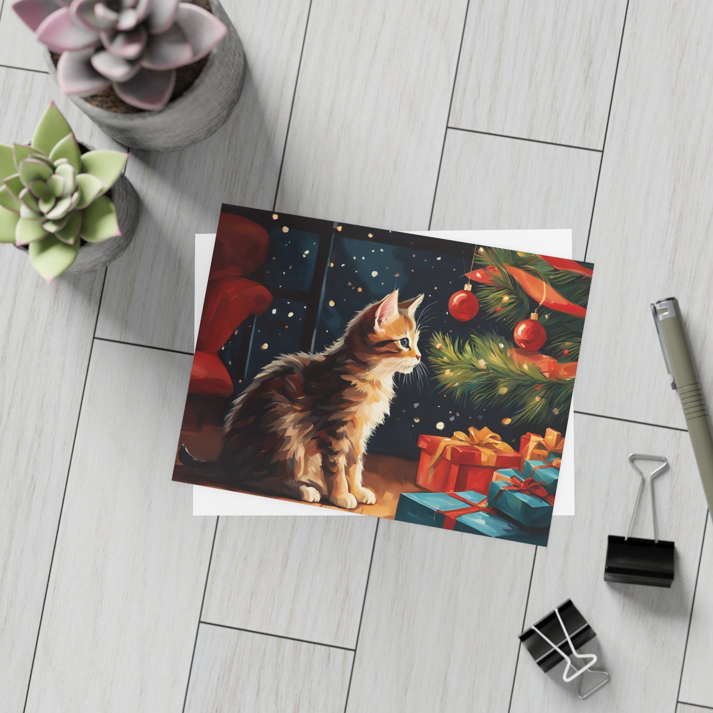 Christmas Anticipation Postcard Bundles (envelopes included)