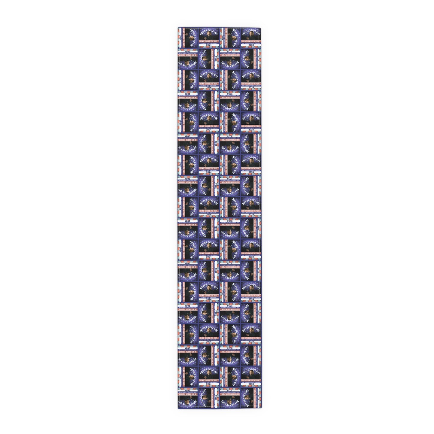 Kamala - Never Give Up Table Runner (Cotton, Poly)