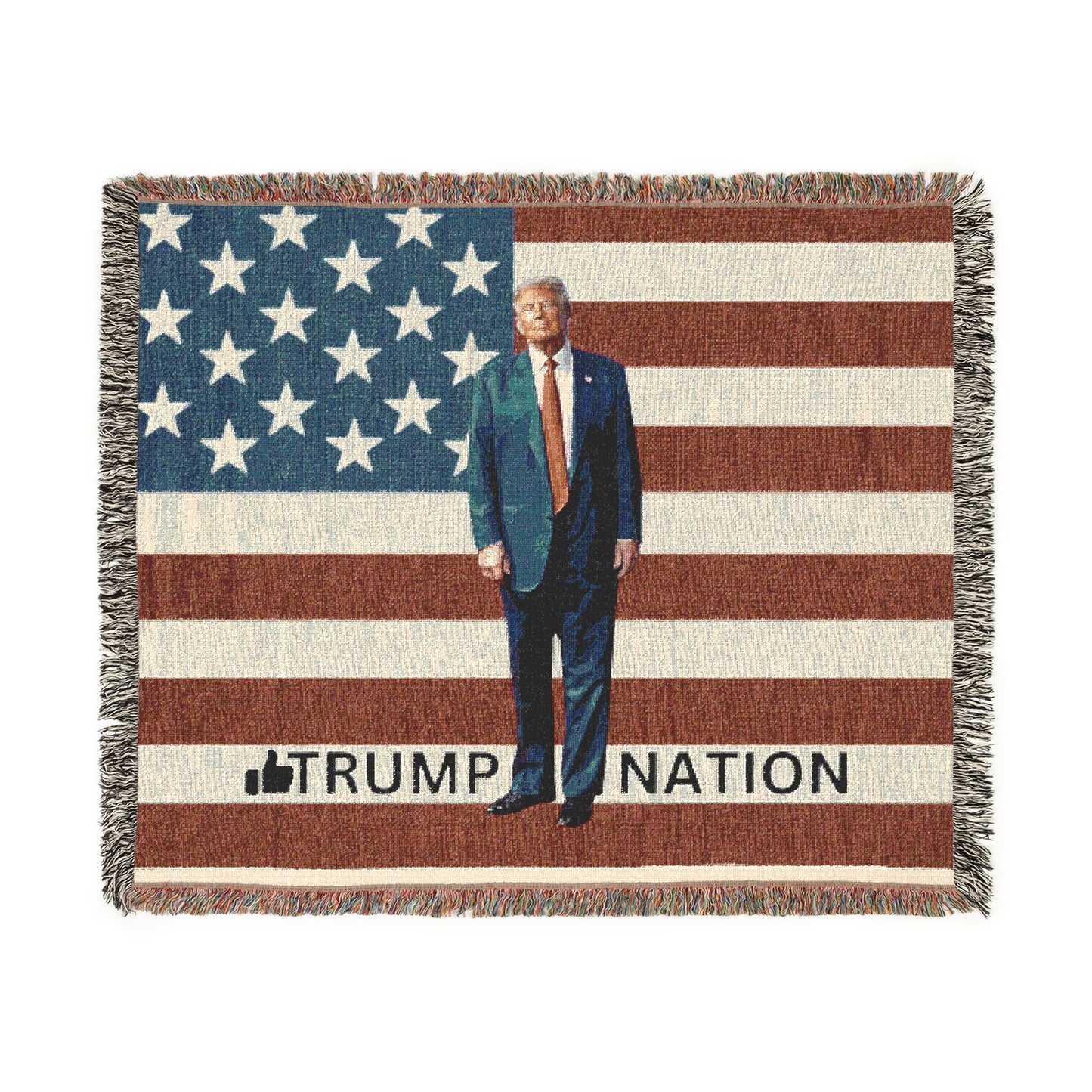 Trump Nation Woven Blanket