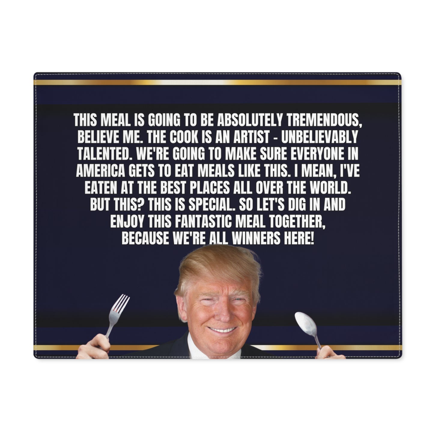 Trump Best Meal Placemat, 1pc