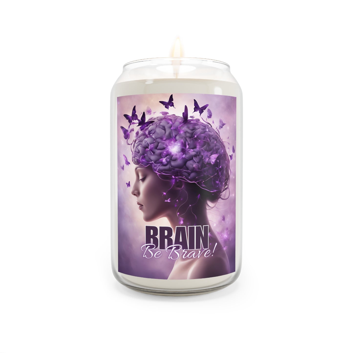 Beautiful Brain Be Brave Scented Candle, 13.75oz