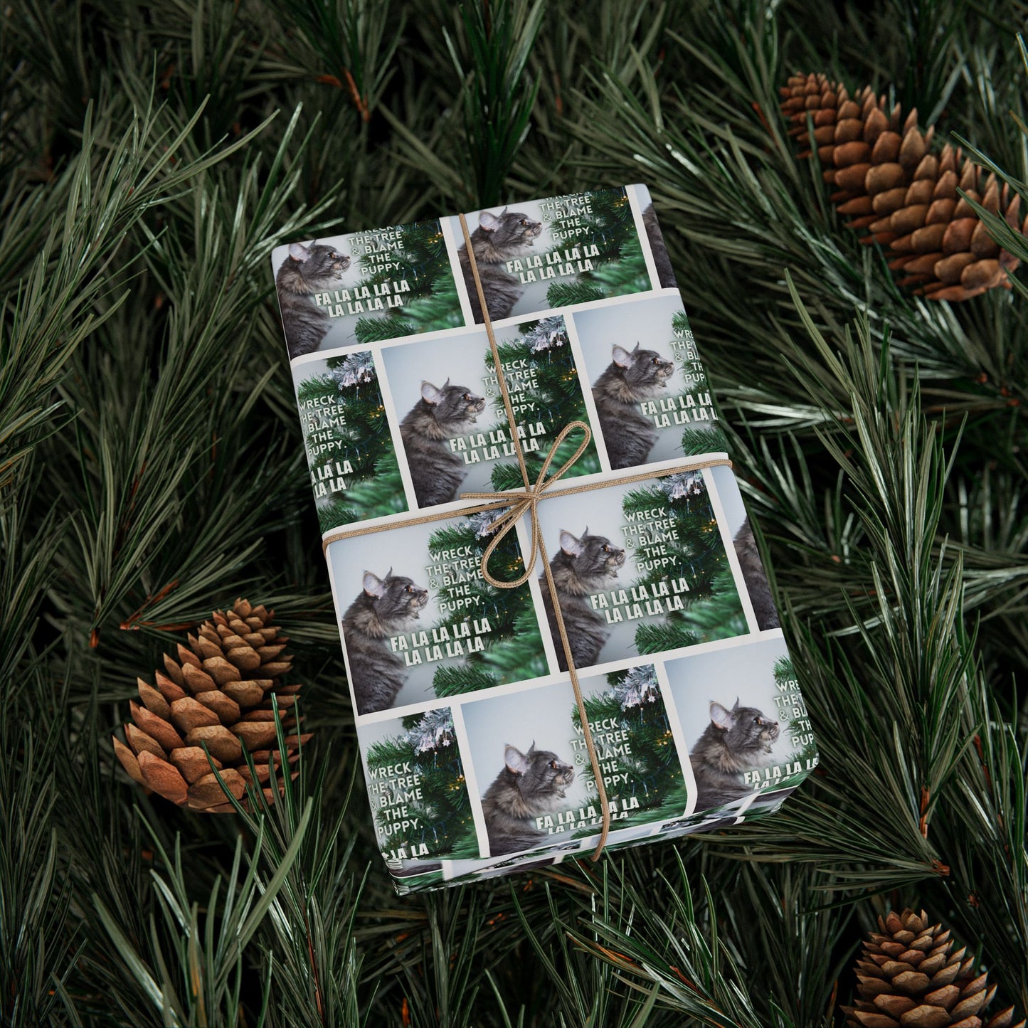 Wreck the Tree Wrapping Papers