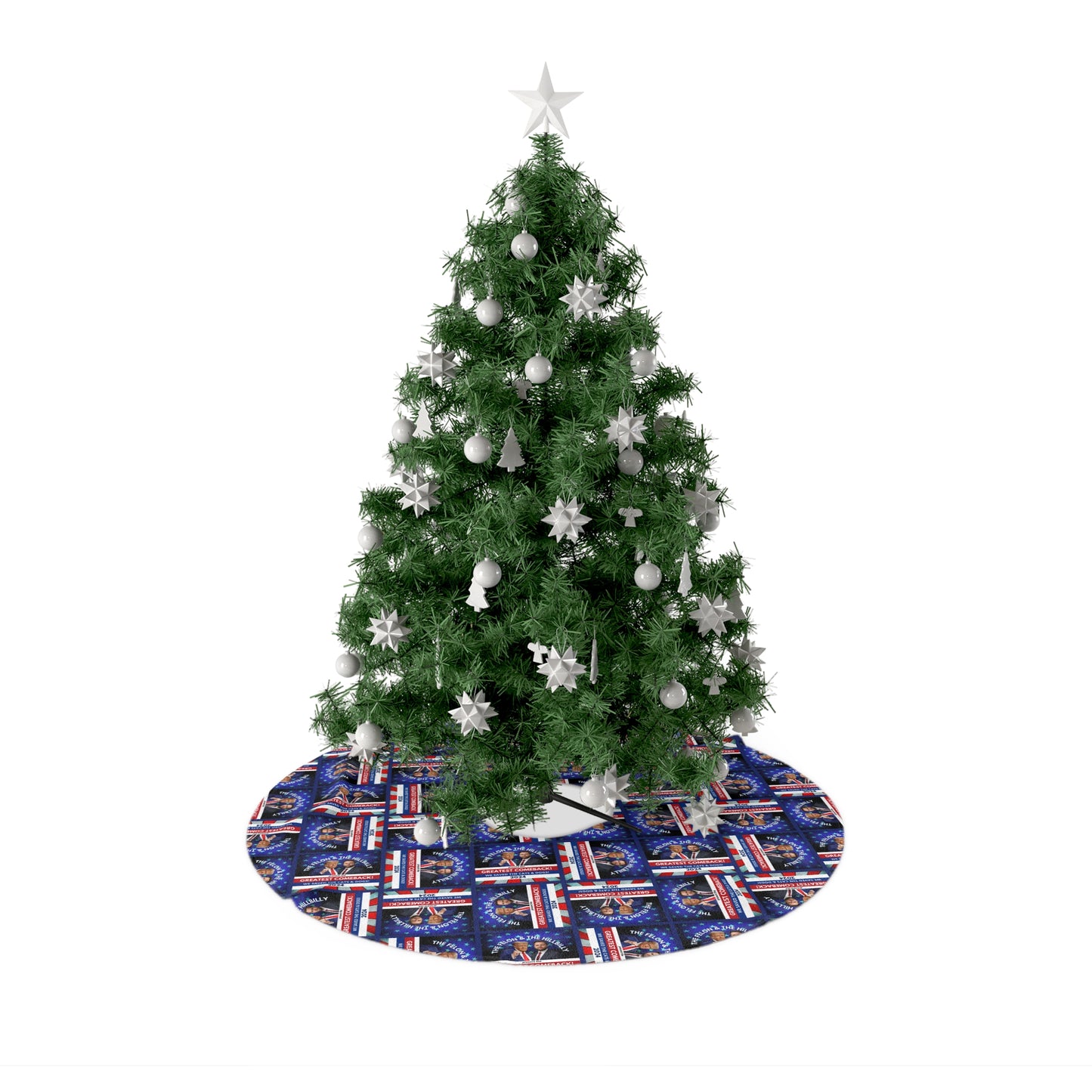 Felon & Hillbilly Greatest Comeback Christmas Tree Skirts